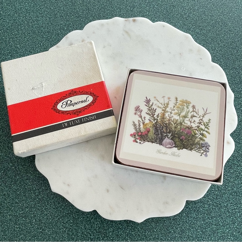 Pimpernel Vintage Coasters NIB